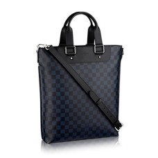 L Vuitton N42223 Cabas Jour Briefcase Damier Cobalt Canvas