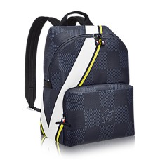 L Vuitton N44005 Apollo Backpack Damier Cobalt Canvas