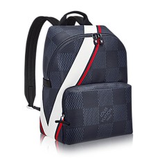 L Vuitton N44006 Apollo Backpack Damier Cobalt Canvas