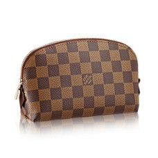 L Vuitton N47516 Cosmetic Pouch Damier Ebene Canvas