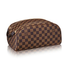 L Vuitton N47527 King Size Toiletry Bag Damier Ebene Canvas