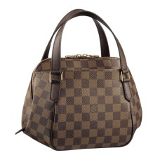 L Vuitton N51173 Belem PM Tote Bag Damier Ebene Canvas