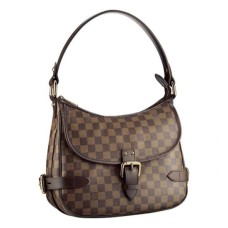L Vuitton N51200 Highbury Hobo Bag Damier Ebene Canvas