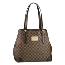 L Vuitton N51203 Hampstead GM Shoulder Bag Damier Ebene Canvas