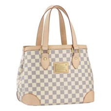 L Vuitton N51207 Hampstead PM Shoulder Bag Damier Azur Canvas