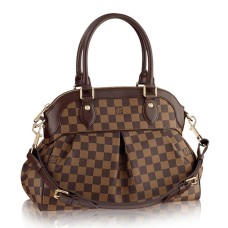 L Vuitton N51997 Trevi PM Tote Bag Damier Ebene Canvas