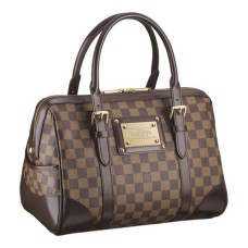 L Vuitton N52000 Berkeley Tote Bag Damier Ebene Canvas
