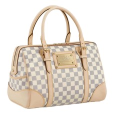 L Vuitton N52001 Berkeley Tote Bag Damier Azur Canvas