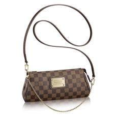 L Vuitton N55213 Eva Clutch Damier Ebene Canvas