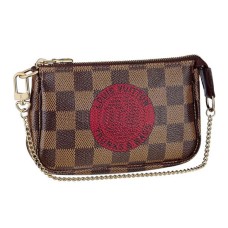 L Vuitton N58011 Mini Pochette Accessoires Trunks Bag Damier Ebene Canvas L Vuitton N58011 Mini Pochette Accessoires Trunks Bag Damier Ebene Canvas