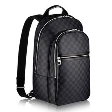 L Vuitton N58024 Michael Backpack Damier Graphite Canvas