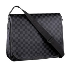 L Vuitton N58033 Daniel GM Messenger Bag Damier Graphite Canvas