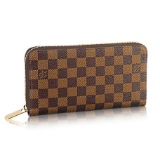 L Vuitton N60003 Zippy Organiser Damier Ebene Canvas