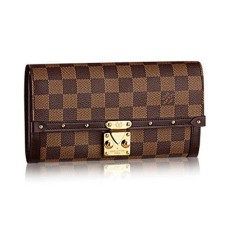 L Vuitton N60535 Venice Wallet Damier Ebene Canvas