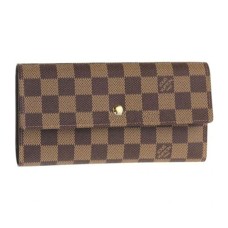 L Vuitton N61217 International Wallet Damier Ebene Canvas L Vuitton N61217 International Wallet Damier Ebene Canvas