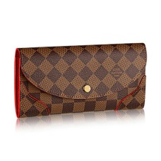 L Vuitton N61221 Caissa Wallet Damier Ebene Canvas