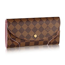 L Vuitton N61227 Caissa Wallet Damier Ebene Canvas