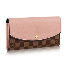 L Vuitton N61262 Normandy Wallet Damier Ebene Canvas L Vuitton N61262 Normandy Wallet Damier Ebene Canvas