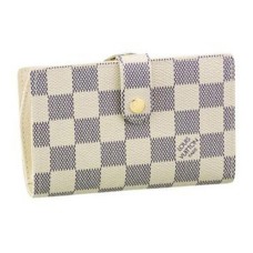 L Vuitton N61676 French Purse Damier Azur Canvas