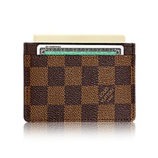 L Vuitton N61722 Card Holder Damier Ebene Canvas