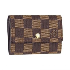 L Vuitton N61930 Flat Wallet Damier Ebene Canvas