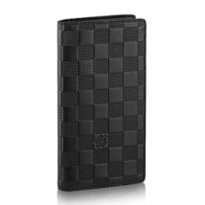 L Vuitton N63010 Brazza Wallet Damier Infini Leather