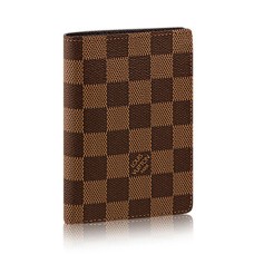 L Vuitton N63023 James Wallet Damier Ebene Canvas