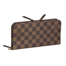 L Vuitton N63071 Insolite Wallet Damier Ebene Canvas