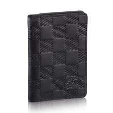 L Vuitton N63197 Pocket Organiser Damier Infini Leather