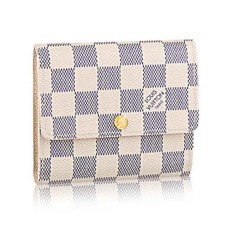 L Vuitton N63241 Anais Wallet Damier Azur Canvas L Vuitton N63241 Anais Wallet Damier Azur Canvas