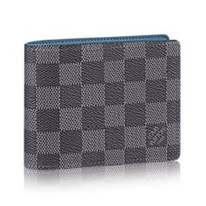 L Vuitton N63294 Multiple Wallet Damier Graphite Canvas
