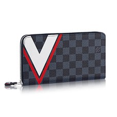 L Vuitton N64013 Zippy Organiser Damier Cobalt Canvas