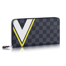 L Vuitton N64014 Zippy Organiser Damier Cobalt Canvas