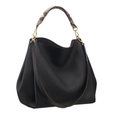 L Vuitton N91671 Babylone MM Hobo Bag Taurillon Leather