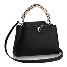 L Vuitton N92040 Capucines BB Tote Bag Taurillon Leather